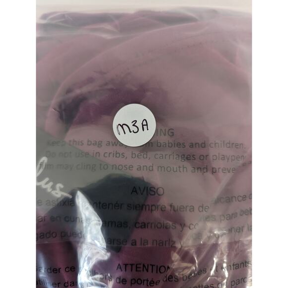 LULUS‎ Knot This Way Purple Knotted Long Sleeve Top Size Small Modal Cropped New - Picture 10 of 10